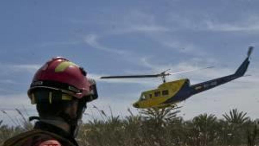 Un senderista moviliza a un helicóptero de rescate al sufrir un bloqueo nervioso