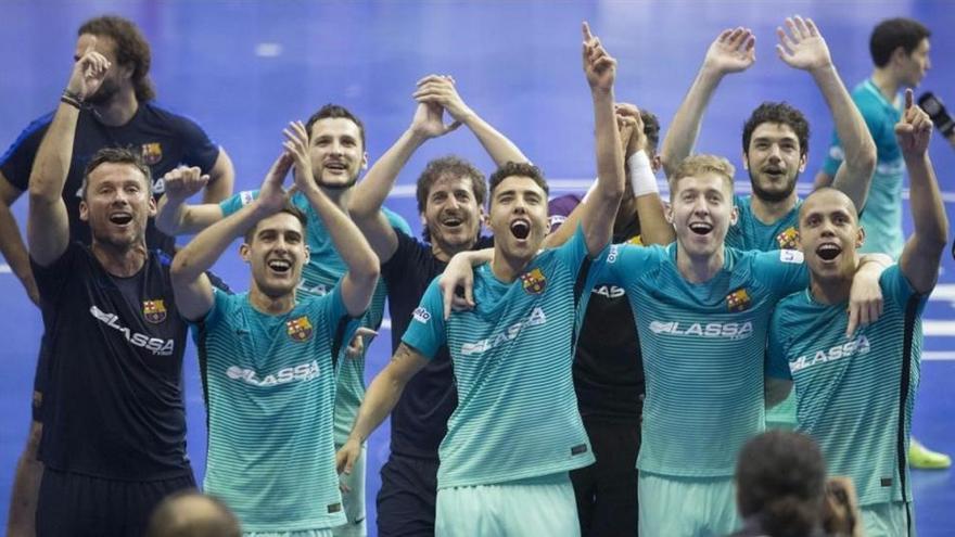 El Barça jugará la final de la Liga contra el Movistar Inter tras ganar al Pozo en los penaltis