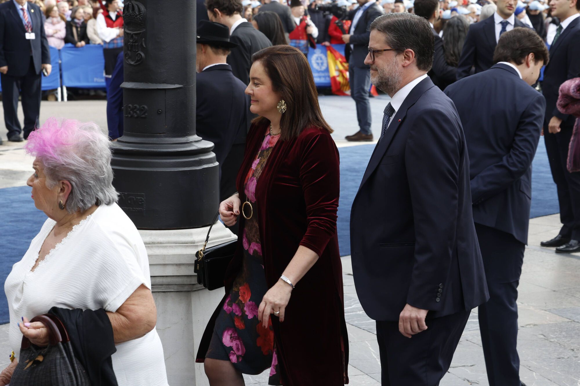 Así fue la llegada de los invitados a los premios "Princesa de Asturias" y su paso por la alfombra azul
