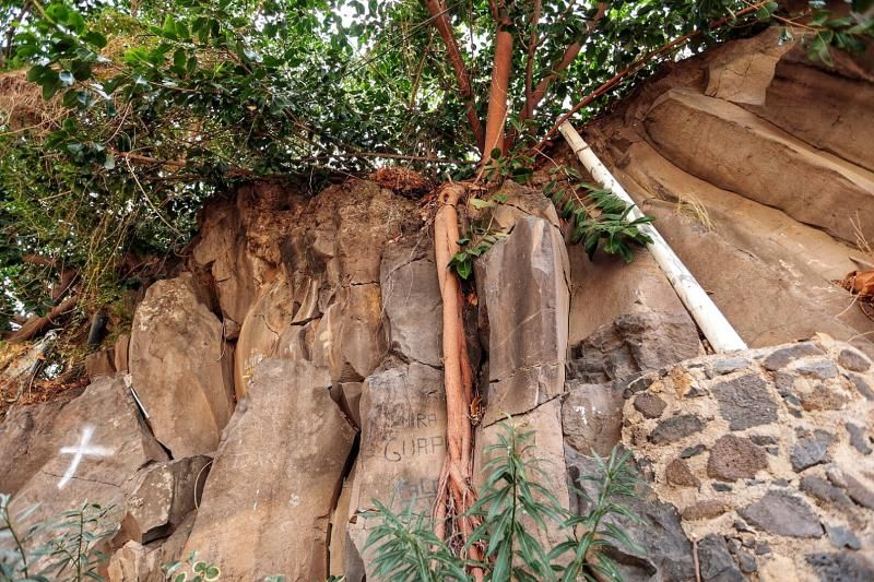 Zona de la Ermita de La Candelaria, en La Salud