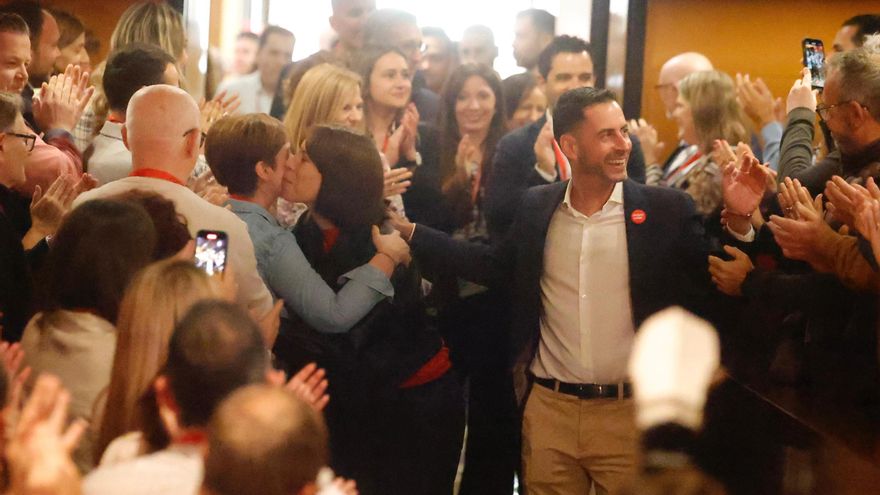 El PSPV muestra su ruptura con una ejecutiva provincial apoyada solo por el 55 %