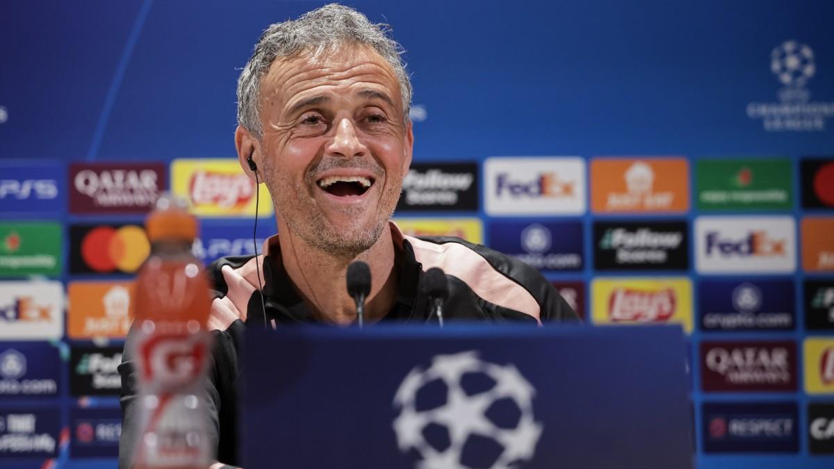 Luis Enrique, en la rueda de prensa previa al duelo frente al Arsenal