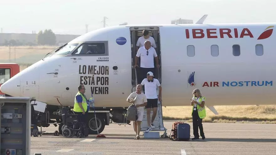 Finalizan los vuelos regulares entre Córdoba y Canarias