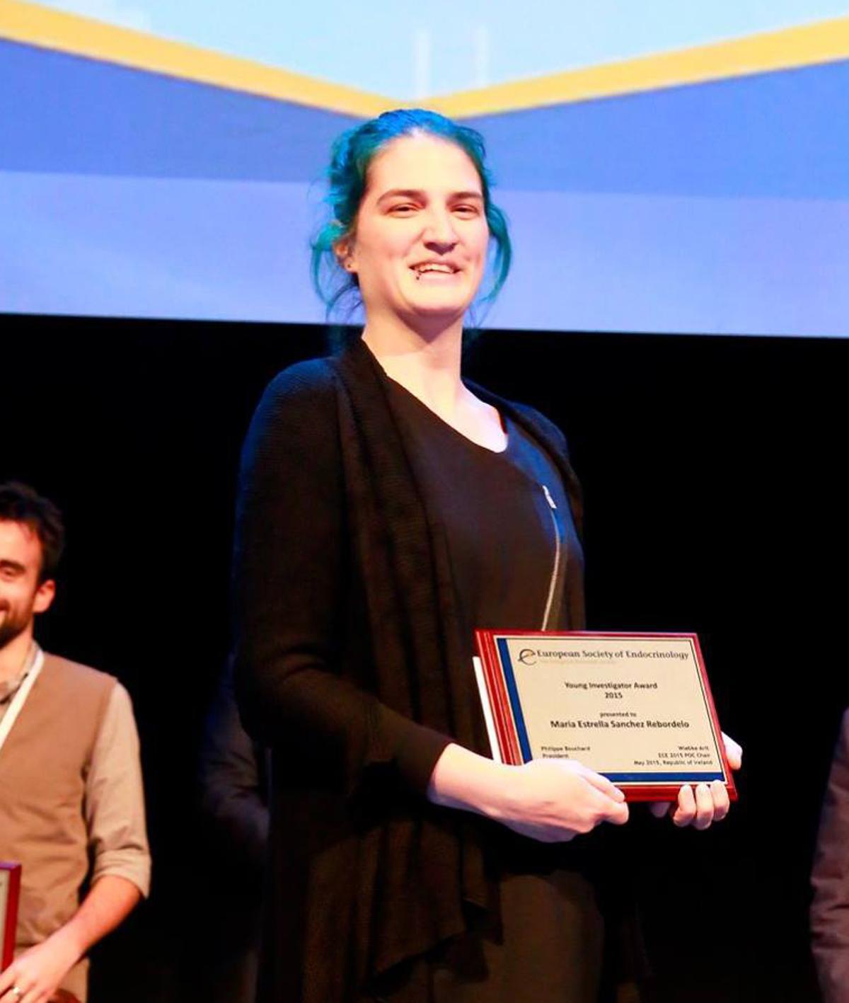 Premio Joven Investigador, 2015.