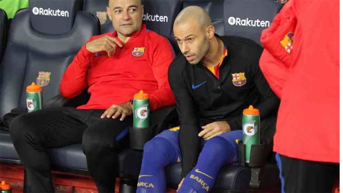 Mascherano quiere jugar en la Superliga china