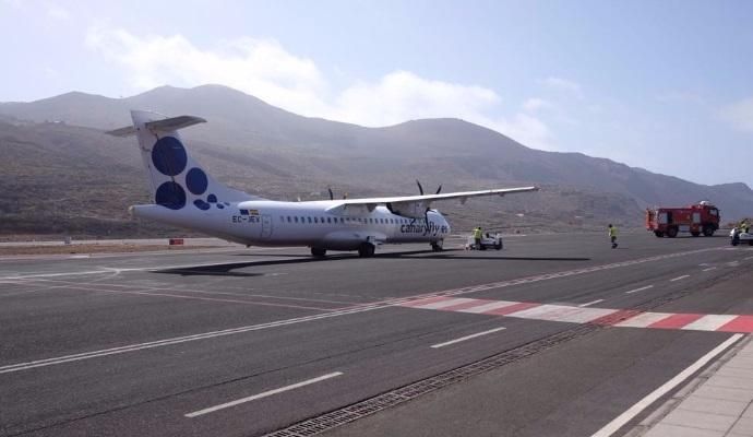 Vuelo inaugural de Canaryfly entre Tenerife y El H