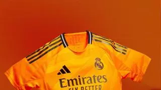 El Real Madrid recupera el naranja en la segunda equipación para la temporada 2024-2025
