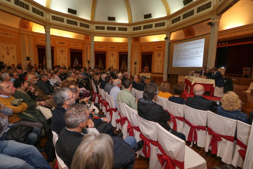 Presentación del libro en Alcoy.