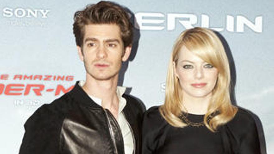 Andrew Garfield y Emma Stone.