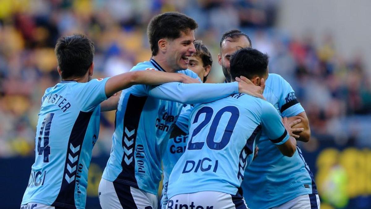 La UD Las Palmas venció este lunes al Cádiz.