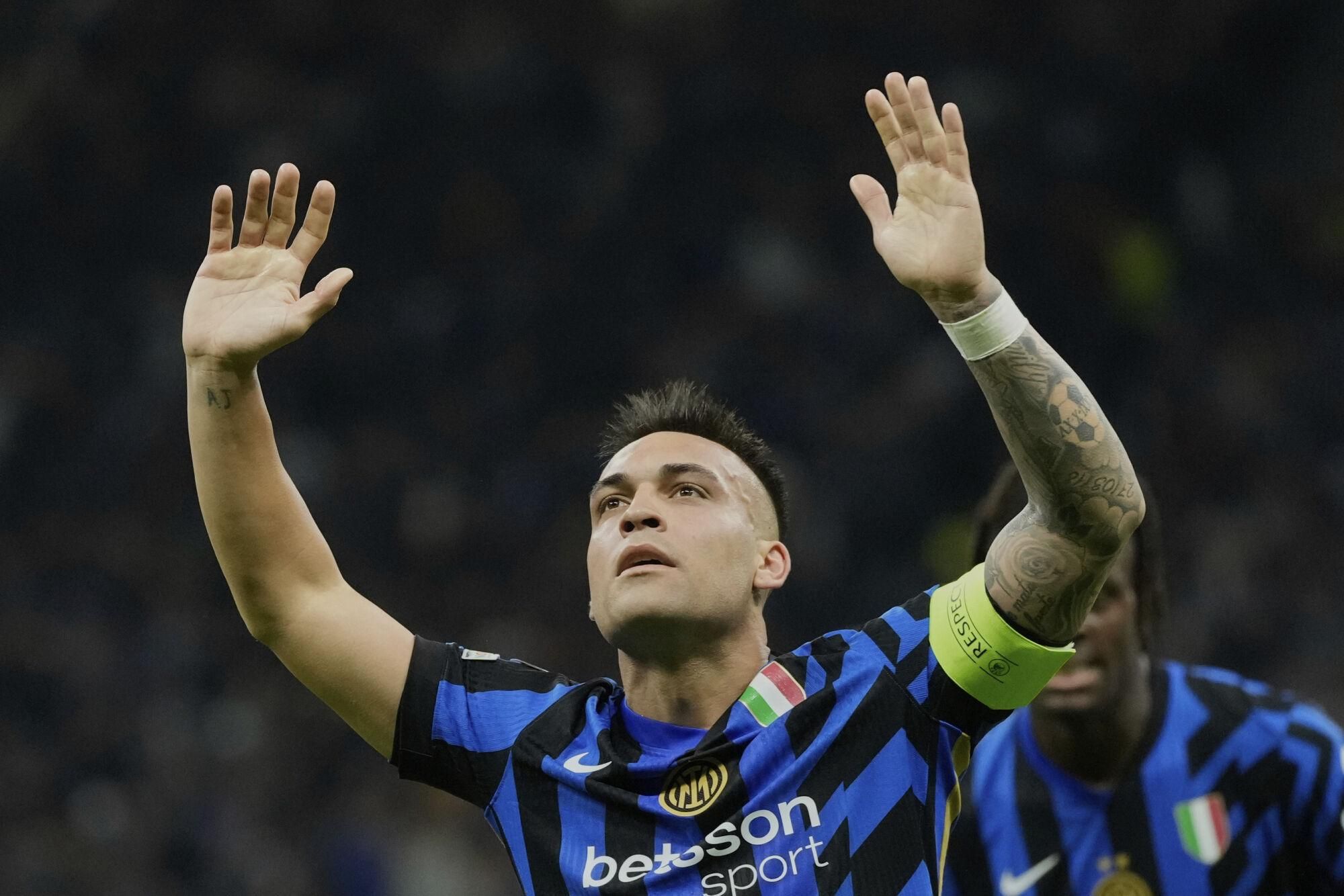 Les millors imatges de l'Inter - Barça de semifinals de Champions