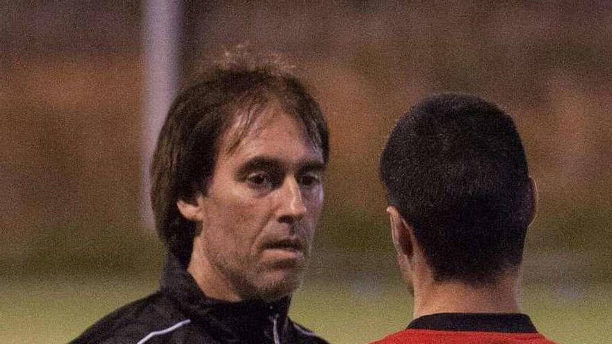 Carlos Tornadijo, durante un entrenamiento.