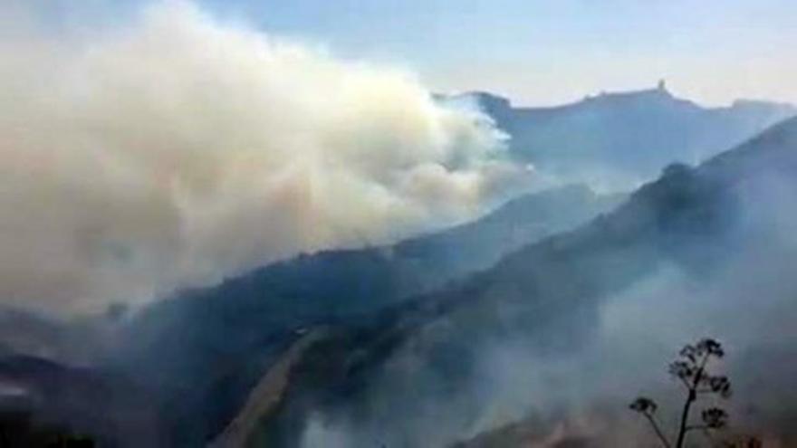 Incendio en la cumbre de Gran Canaria (II)