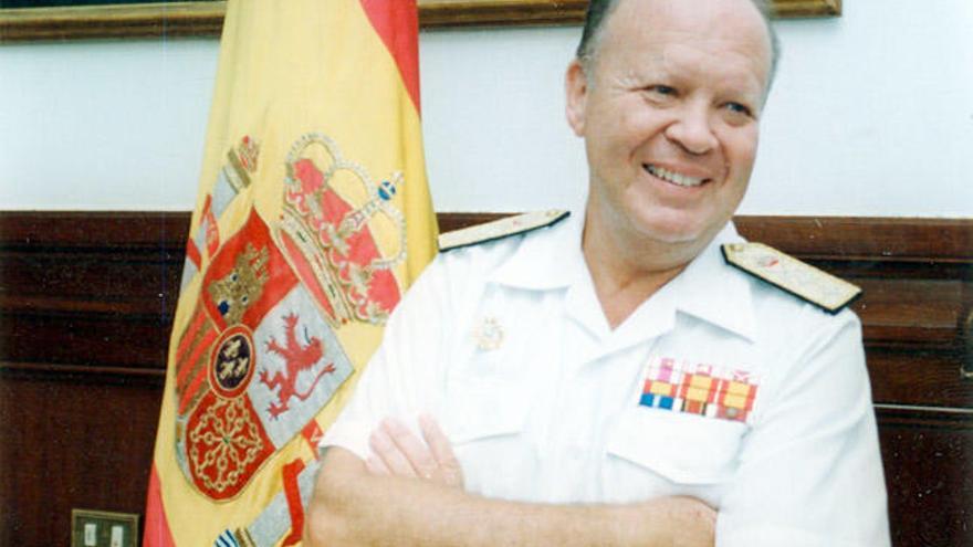 El almirante Miguel Fernández en una foto de Archivo