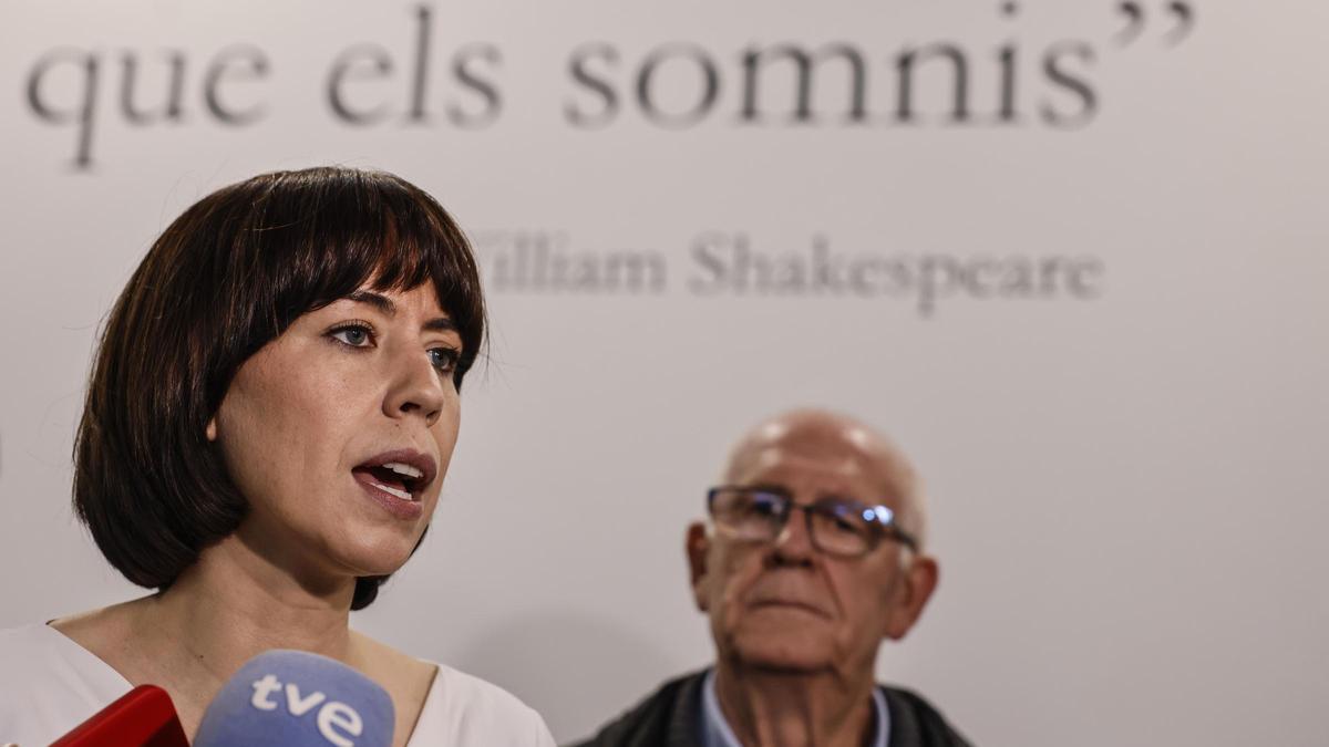 La ministra de Ciencia, Innovación y Universidades y secretaria general del PSPV-PSOE, Diana Morant