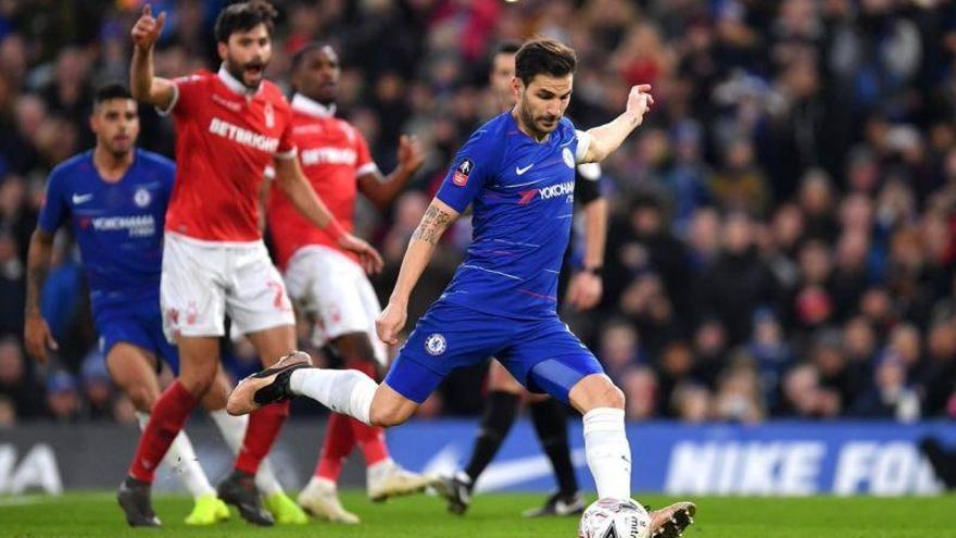 Chelsea gana en la despedida de Cesc Fábregas