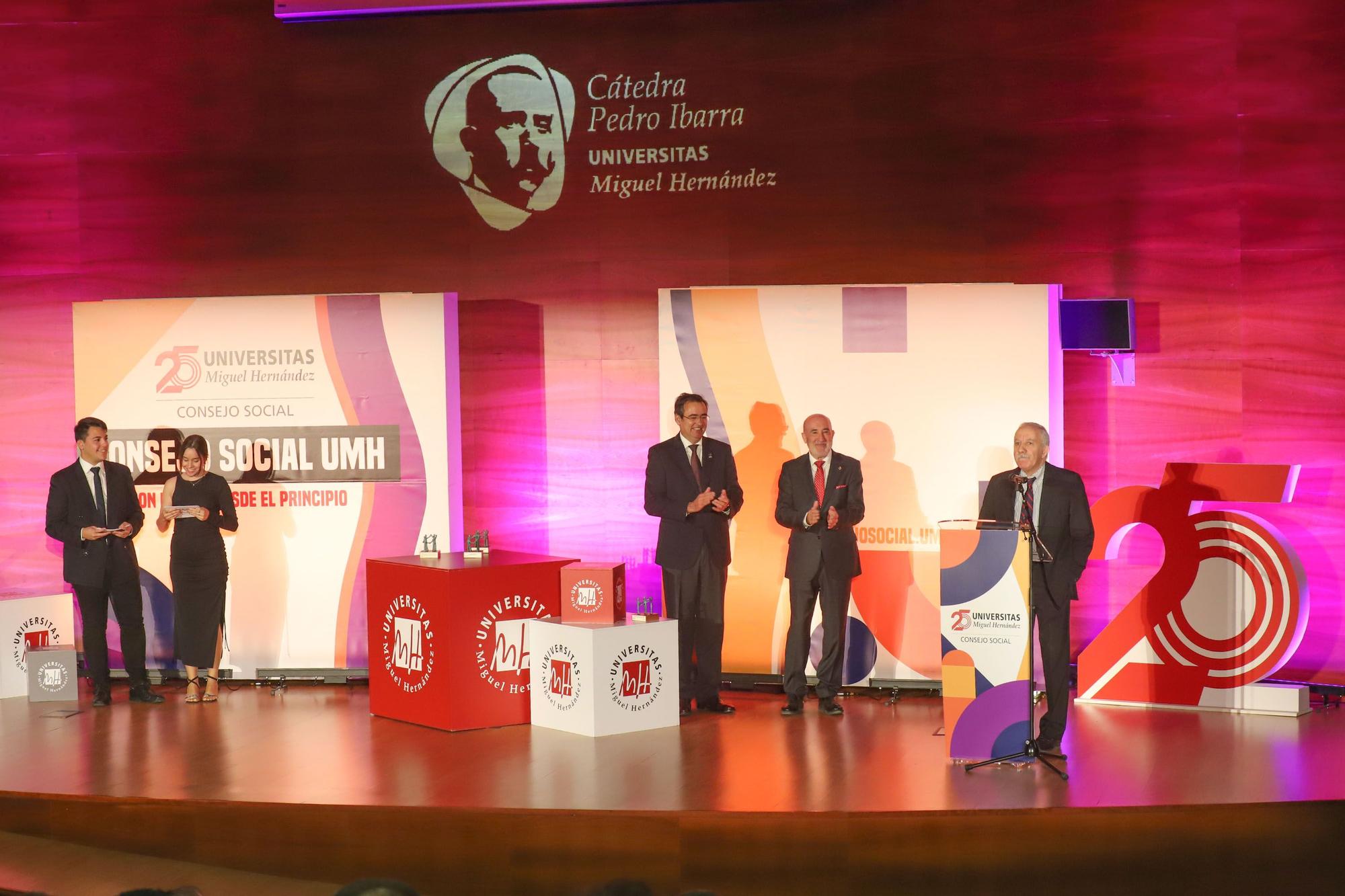 VIII PREMIOS CONSEJO SOCIAL CÁTEDRAS INSTITUCIONALES UMH ELCHE