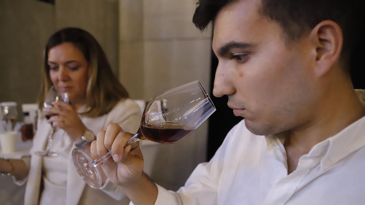 Cata durante el Congreso Profesional del Vinagre del año pasado.
