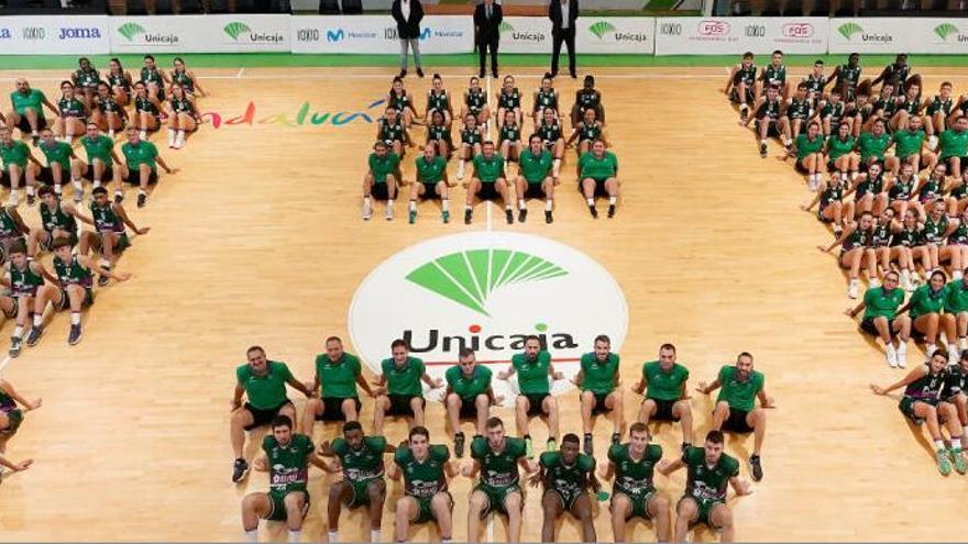 El Unicaja se hace su foto de familia