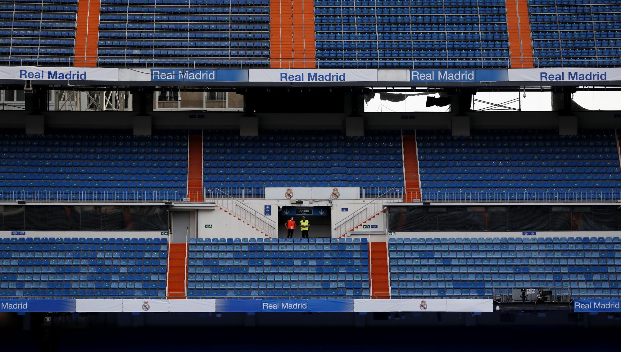 Así luce el Bernabéu tras su reforma parcial