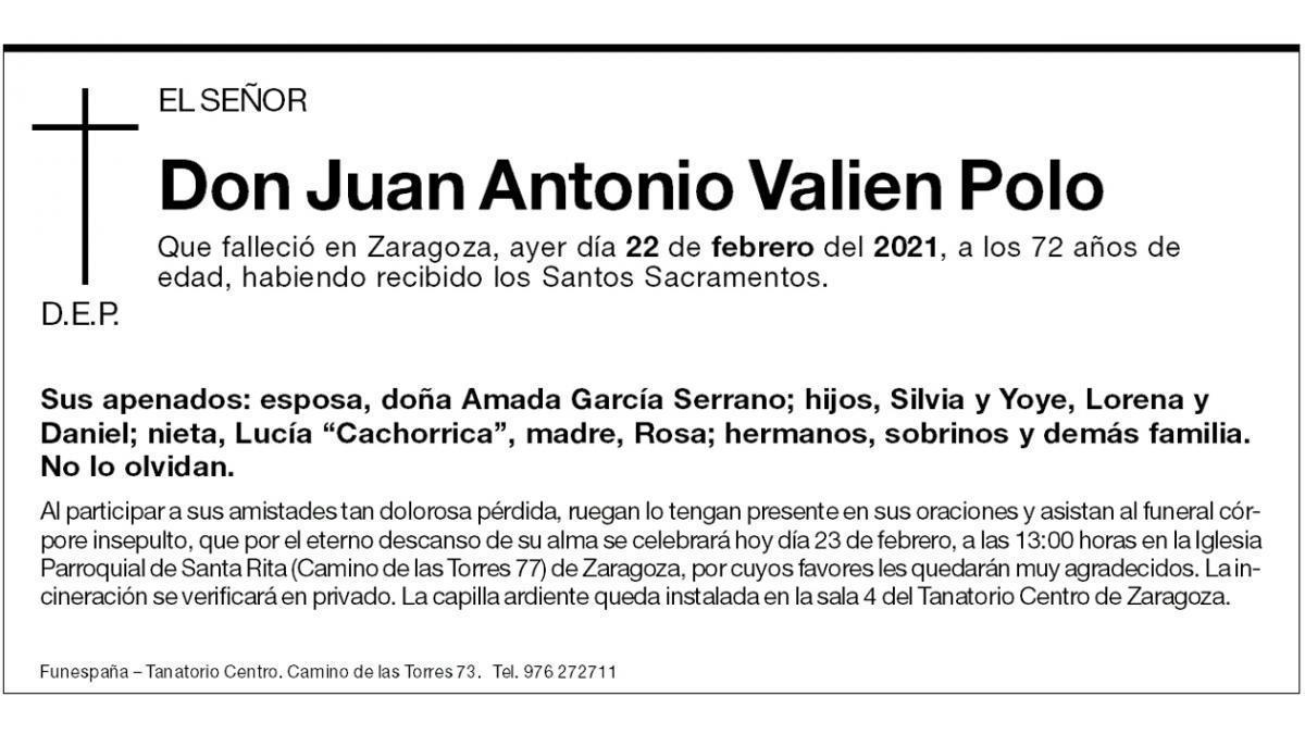 Juan Antonio Valien Polo