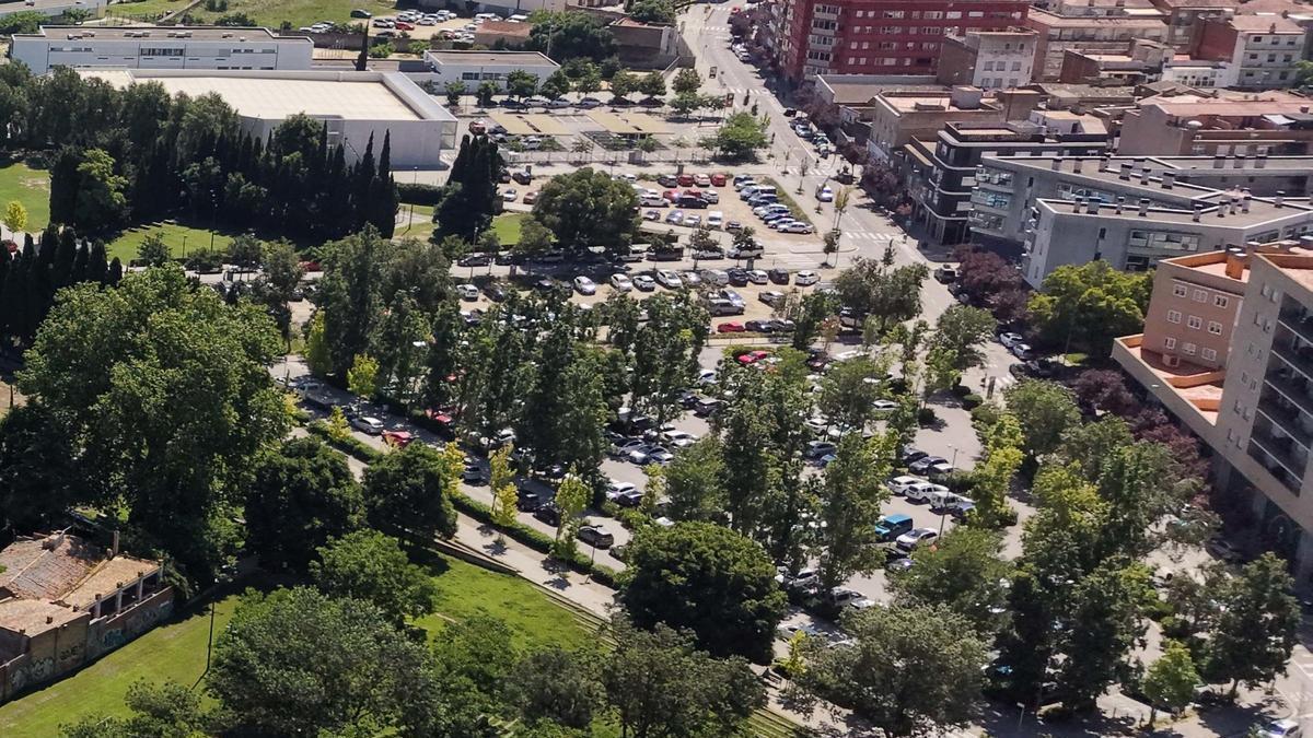 Ubicació de la nova Biblioteca i l'Arxiu Comarcal i Municipal Figueres, al Parc de les Aigües.