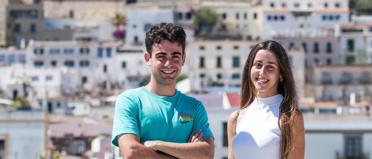 Sergi Minchiotti y Cristina Guasch, los dos ibicencos con más nota en la PBAU de Balears.