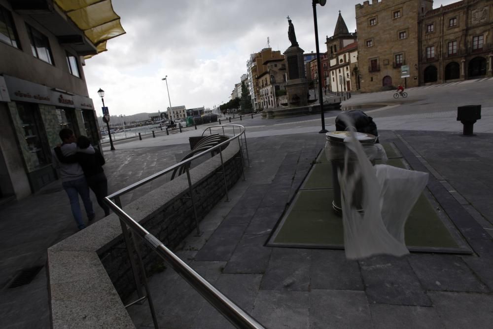 Viento en Gijón