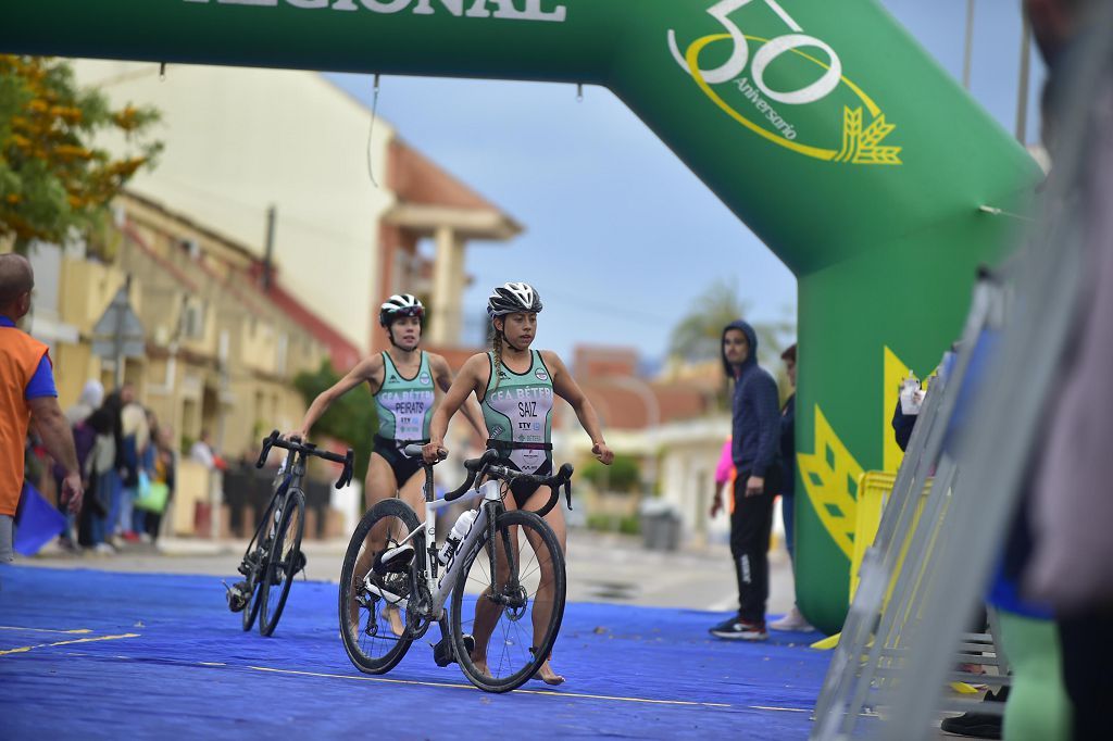 Llegada del triatlón de Fuente Álamo (II)