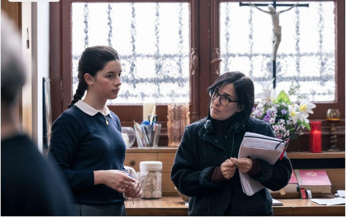 Rodaje de 'Los domingos'.