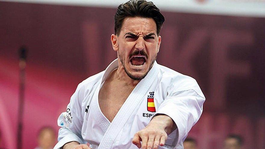 Damián Quintero, durante su participación en la Premier League de Tokio.