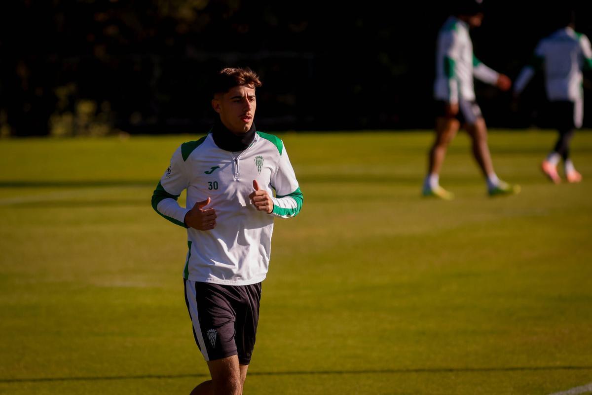 Ciudad Deportiva. Entrenamiento Córdoba CF