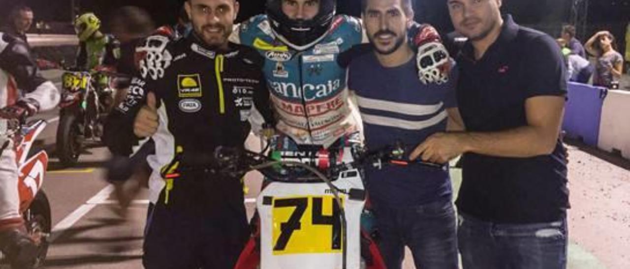 El piloto Pau Tortosa acapara el Open de Albaida de Supermotard