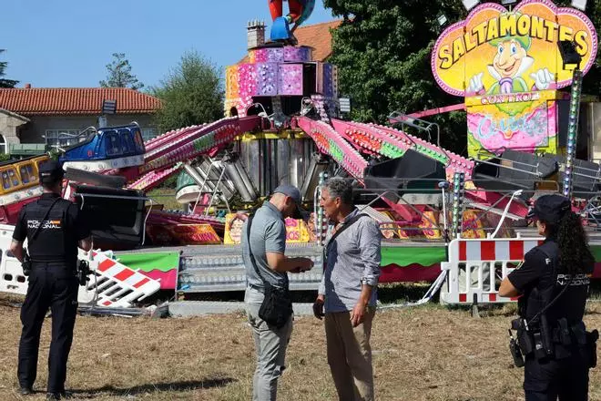 Los tornillos rotos y el terreno centran el análisis de los peritos del «saltamontes» que causó un fallecido en Vigo