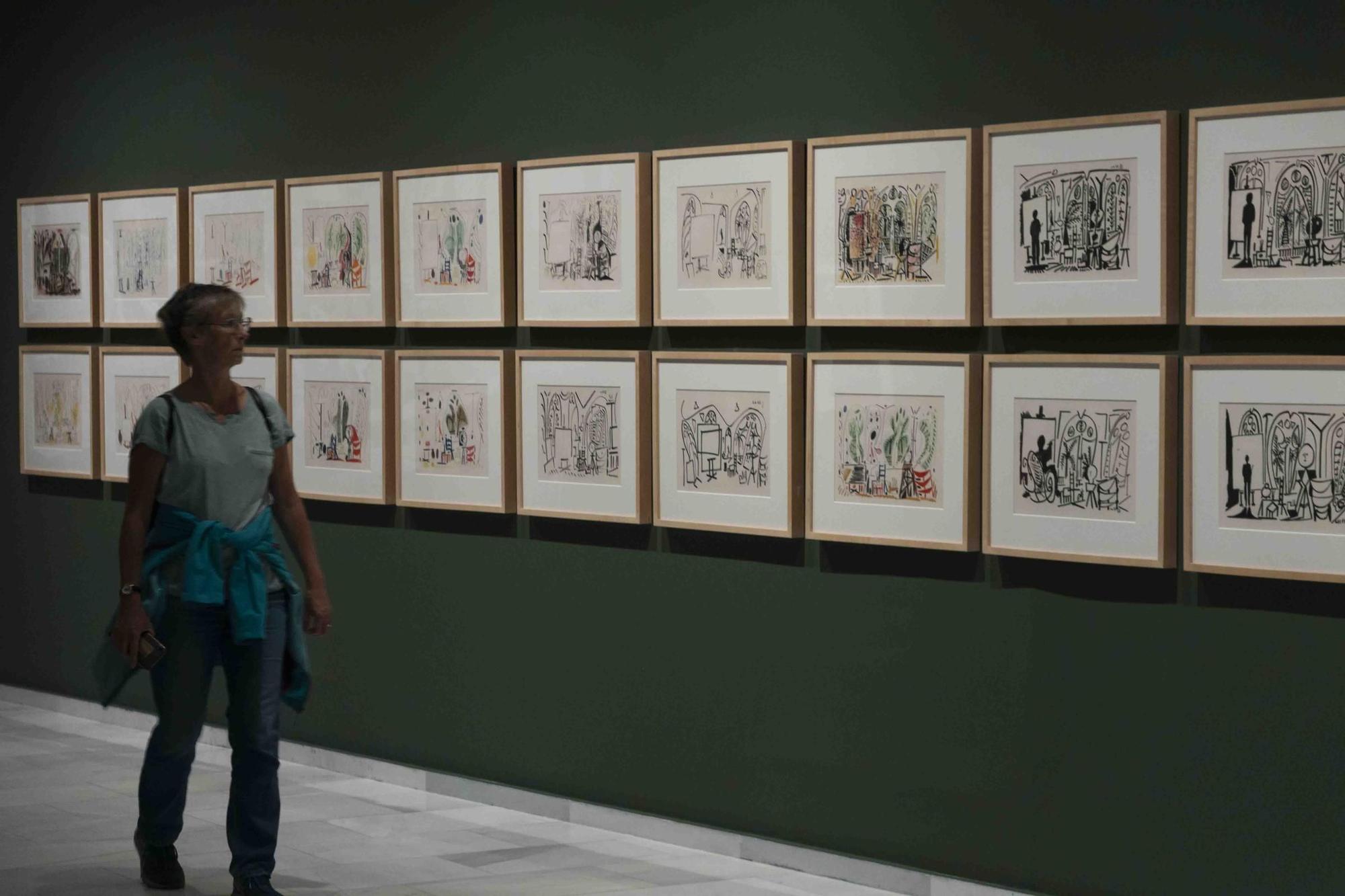 Picasso y la modelo