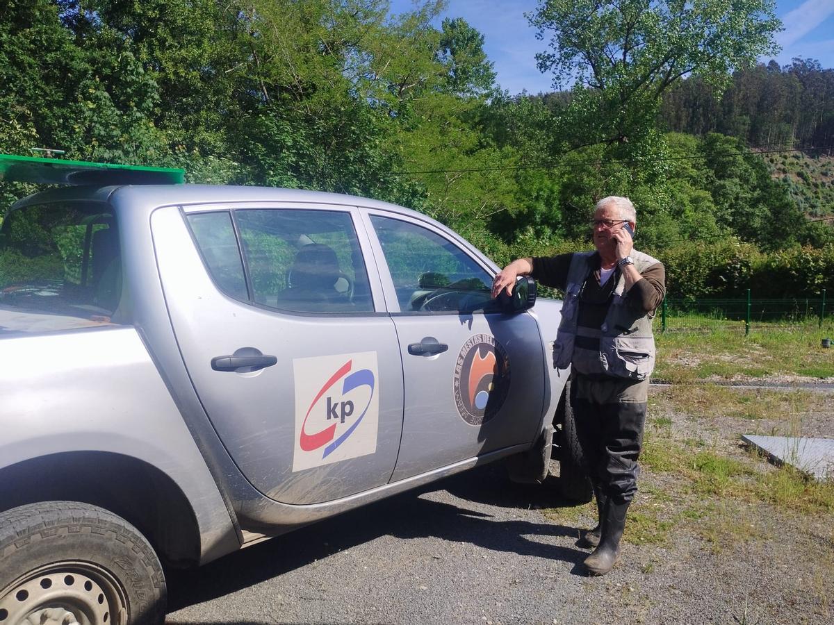 La extracción y traslado en vivo del campanu del Narcea, en imágenes