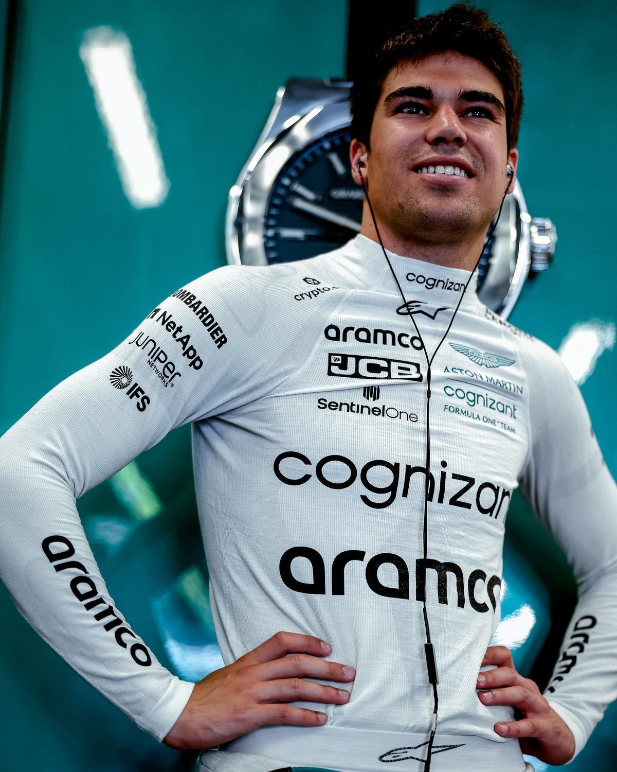 Lance Stroll será nuevo compañero de Fernando Alonso en 2023.