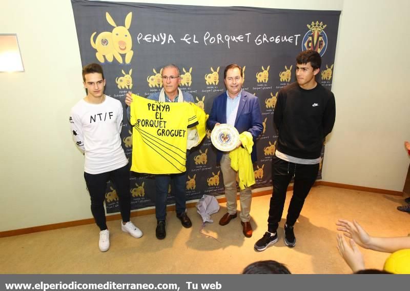 Porquet Groguet, nueva peña del Villarreal CF en Burriana