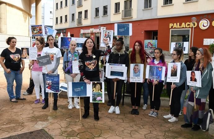 14/11/2018 ARUCAS.  Manifestación de colectivos ...