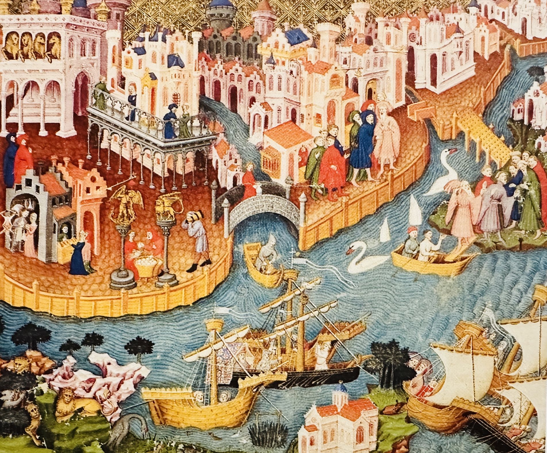 Marco Polo partió de Venecia junto a su padre y su tía en busca de nuevas rutas comerciales