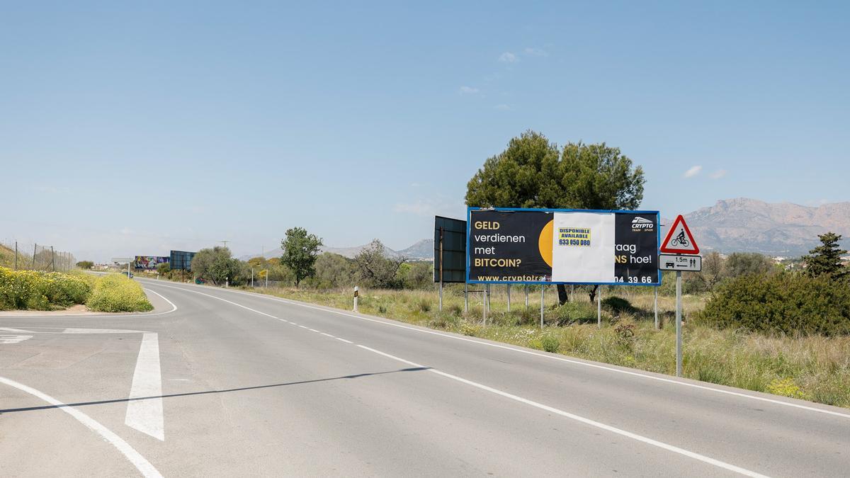 L&#039;Alfàs lucha contra las vallas ilegales.