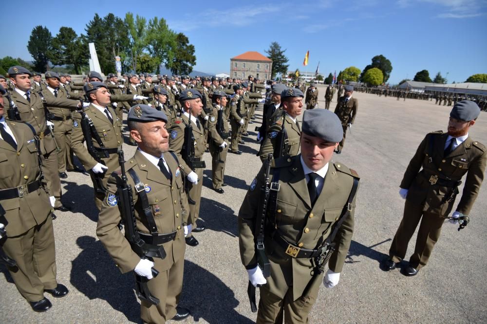 Durante un acto militar que tuvo lugar en la Base General Morillo de Figueirido