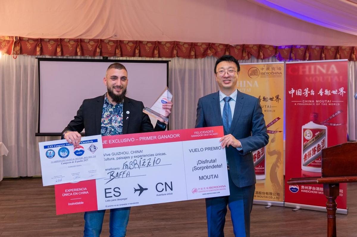 Fabrizzo Baffa, ganador del Día Moutai.