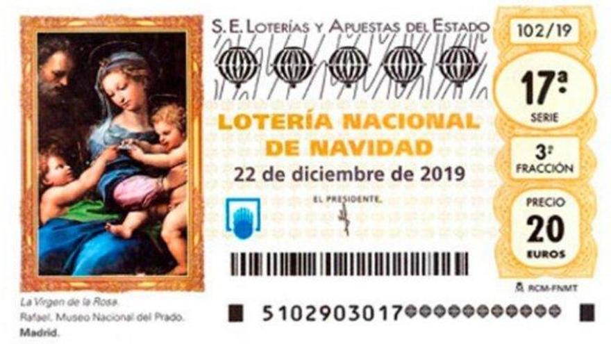 ¿Cuál es la imagen del décimo de la Lotería de Navidad 2019?