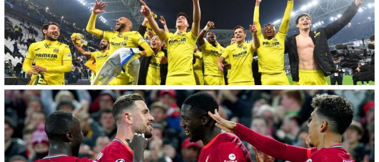 Villarreal y Liverpool, semifinalistas de una eliminatoria de Champions que arranca en Anfield.