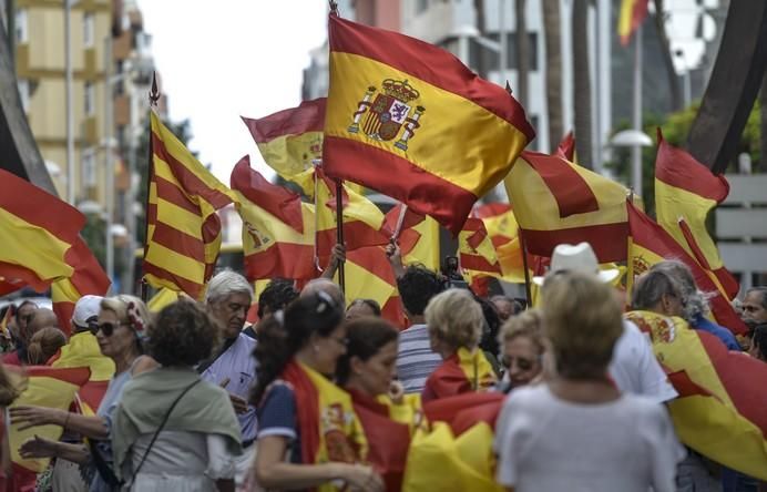 30/09/2017 LAS PALMAS DE GRAN CANARIA. Manifestación contra el 1-0 de San Telmo a Santa Ana. FOTO: J. PEREZ CURBELO