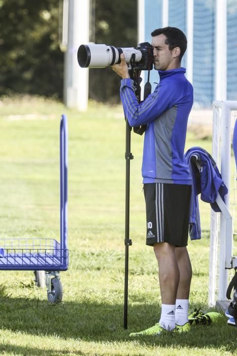 Entrenamiento del Real Oviedo