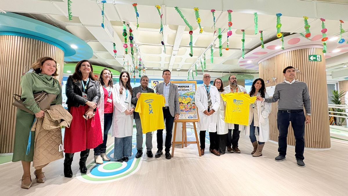 Presentación de la II Marcha Solidaria por el Cáncer Infantil