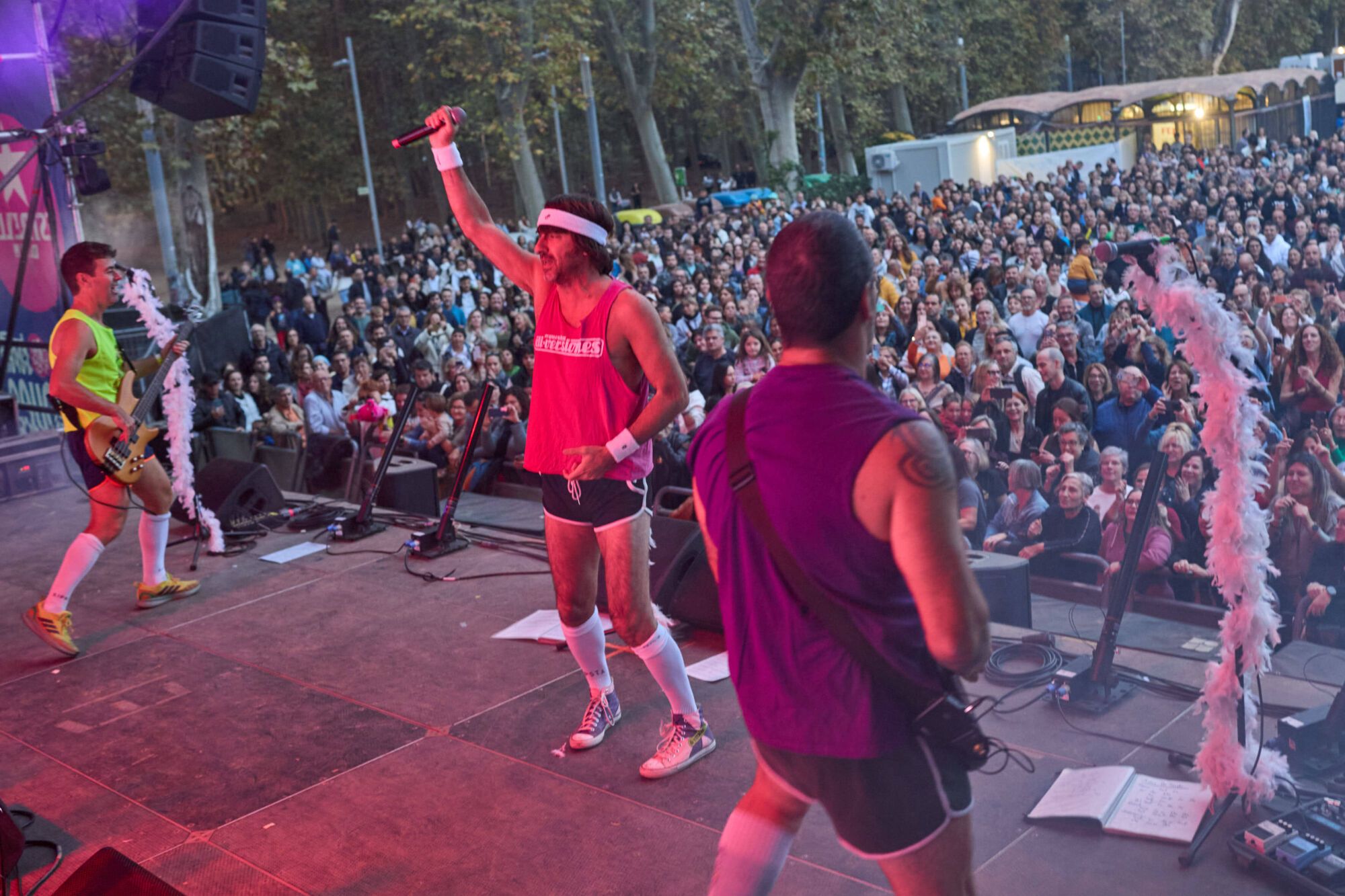 Les imatges del concert de Di Versiones a la Copa