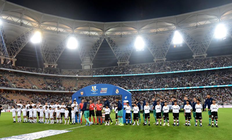 Supercopa: Valencia CF-Real Madrid